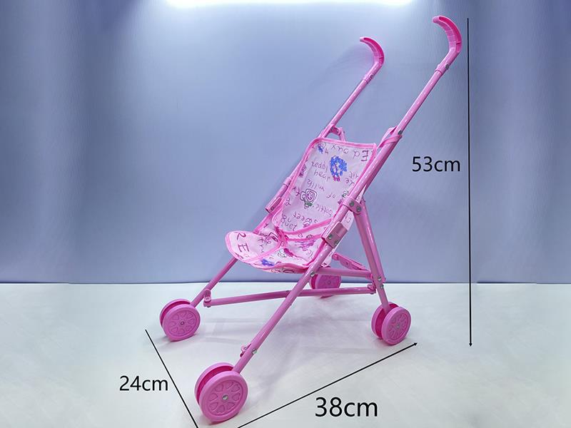 Plastic Baby Stroller Toy