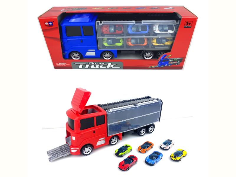 Snowmobile Storage Vehicle Combined With The Golden Car