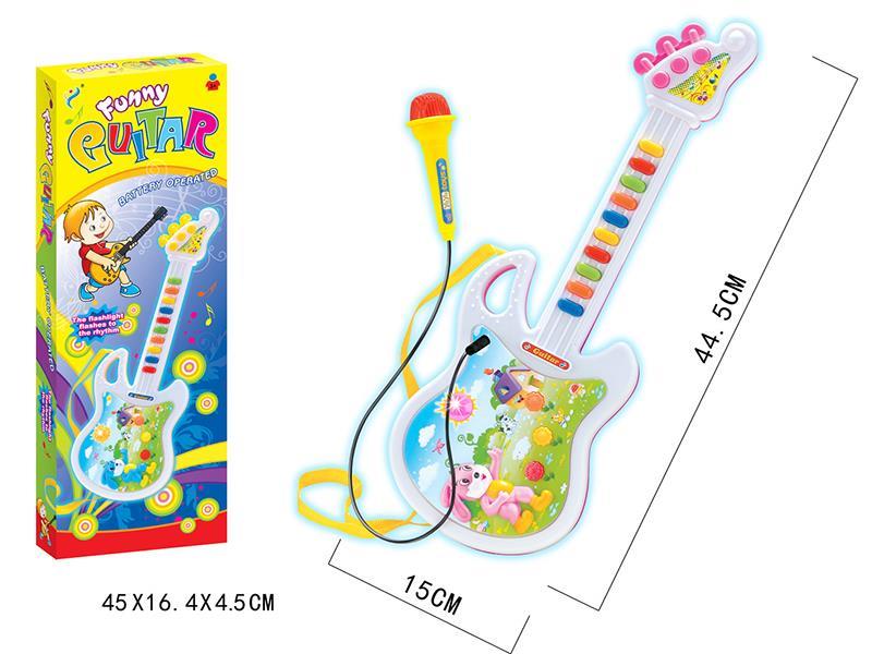Guitar With Music And Light、 Microphone