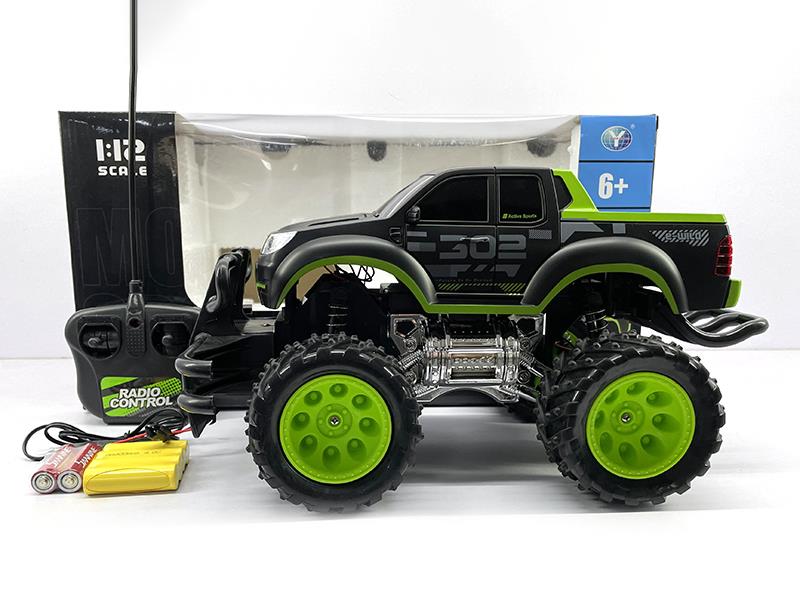 27Mhz 1:12 4-Channel Remote Control Car With Front Light