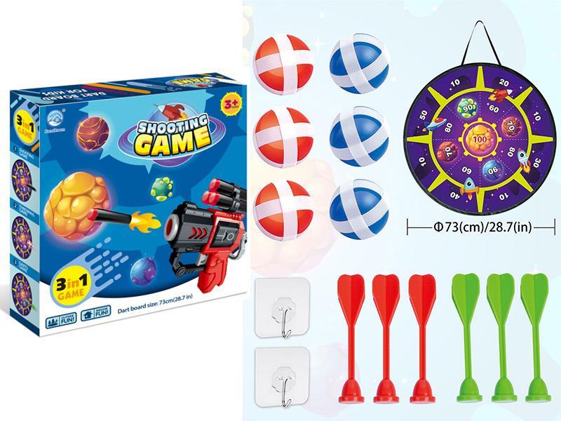 Space circular target