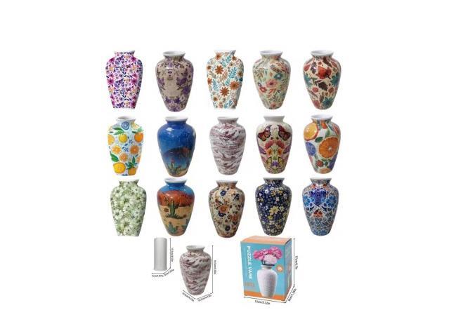 120 PCS Of 3D Vase Jigsaw Puzzle