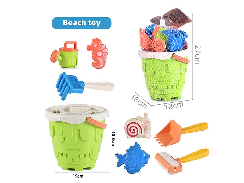 Sand Bucket Set 9pcs