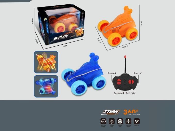 Four-Way Stunt Dump Truck (With Lights, 360° Flip)