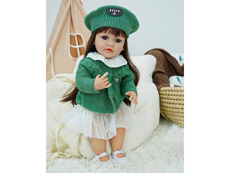 55cm Soft Glue Reborn Baby Doll