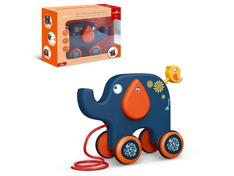 Elephant  Sani Pull Toy