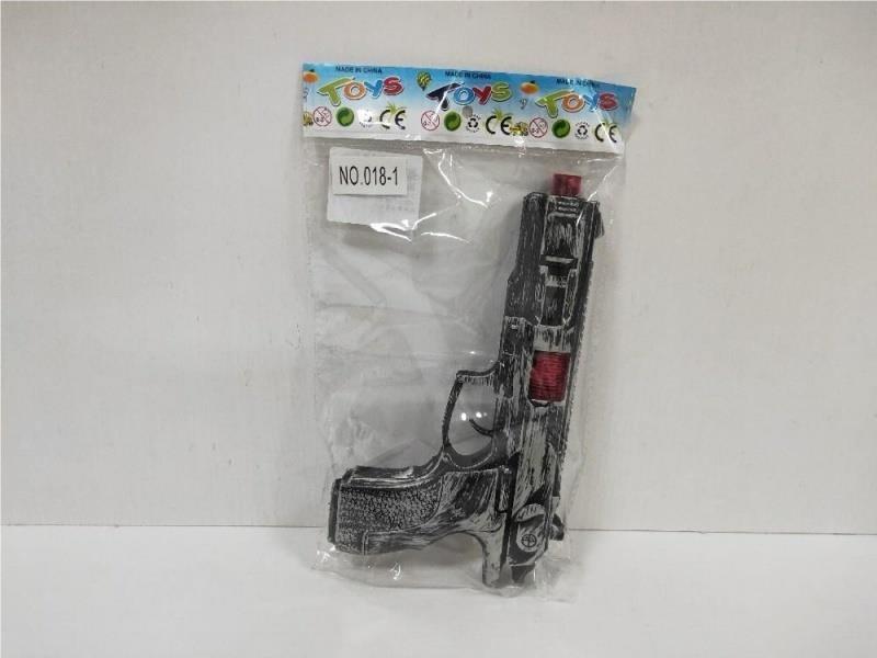 Bronze Silver Flint Gun