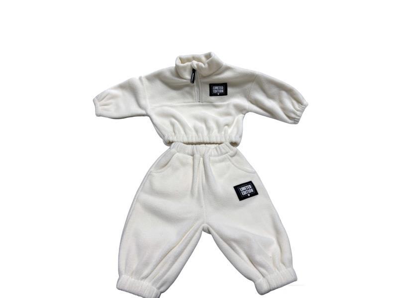Beige Fleece Suit 80