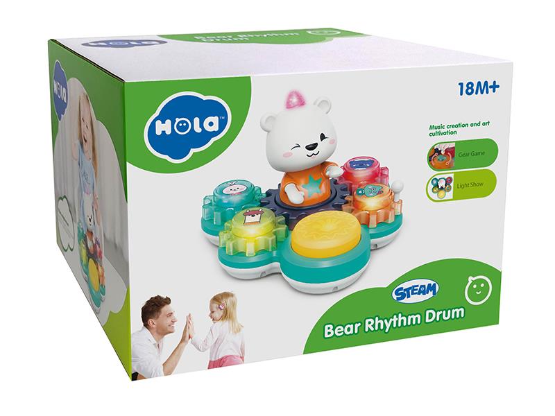 Bear Rhythm Drum