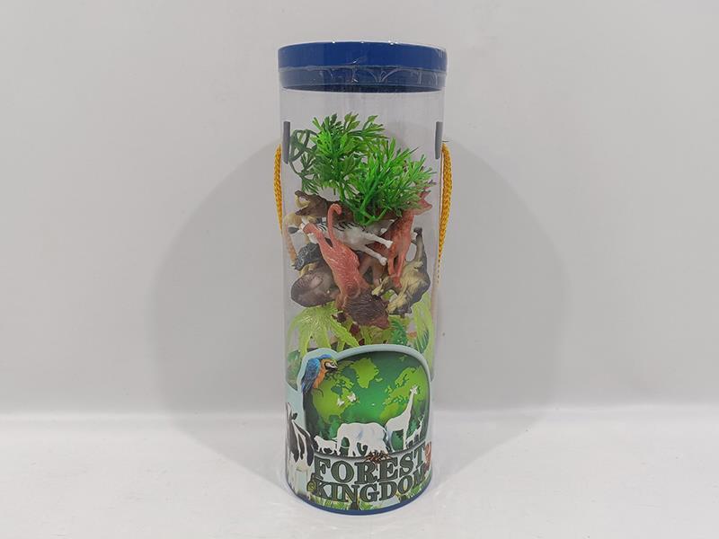 Wild Small Animals (1 Big Tree+2 Small Trees+2 Grass)