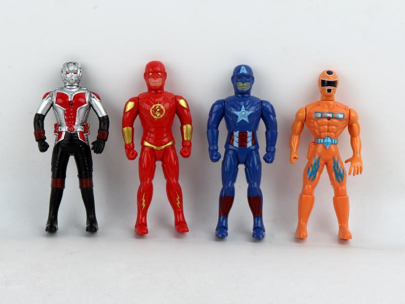4Pcs Heroes Toy With Light