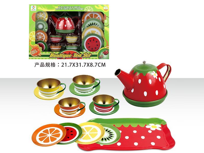 Tinplate Fruit Tea Set