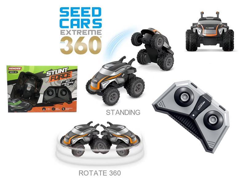 2.4G Remote Control Stunt Car