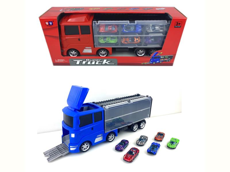 Snowmobile Storage Vehicle Combined With The Golden Car