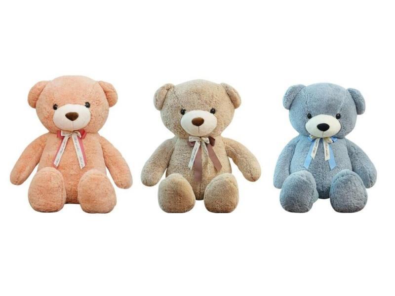 110CM Ribbon Teddy Bear Doll