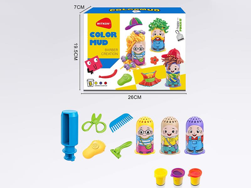Color Clay Barber Creation Toy