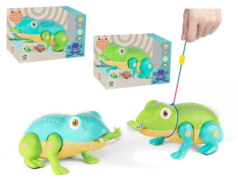 Jumping Frog(Colorful Drag Electric Sound And Light)