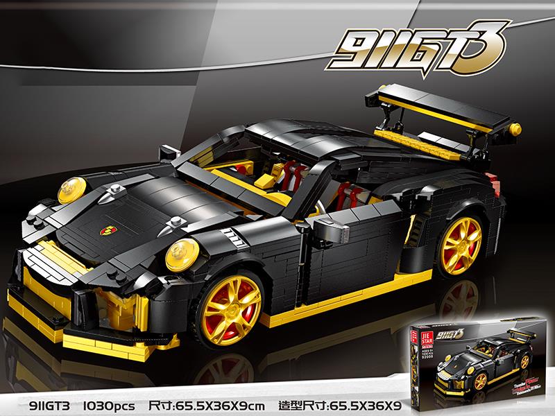 911 GT3 Car Model Building Blocks 1030pcs