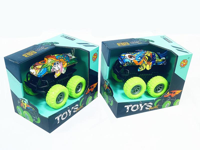 Dual Friction Stunt Car With Clutch