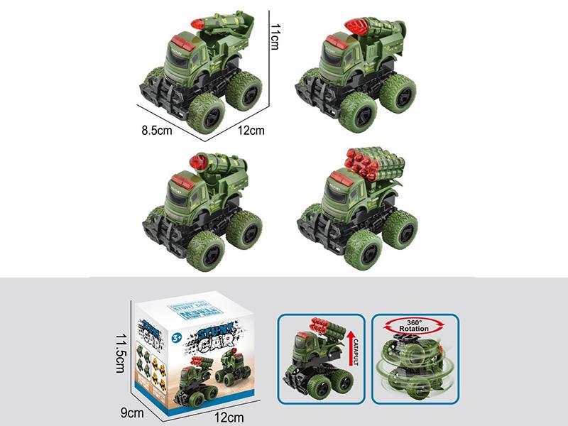 Crash Deformation  Friction Missile Truck