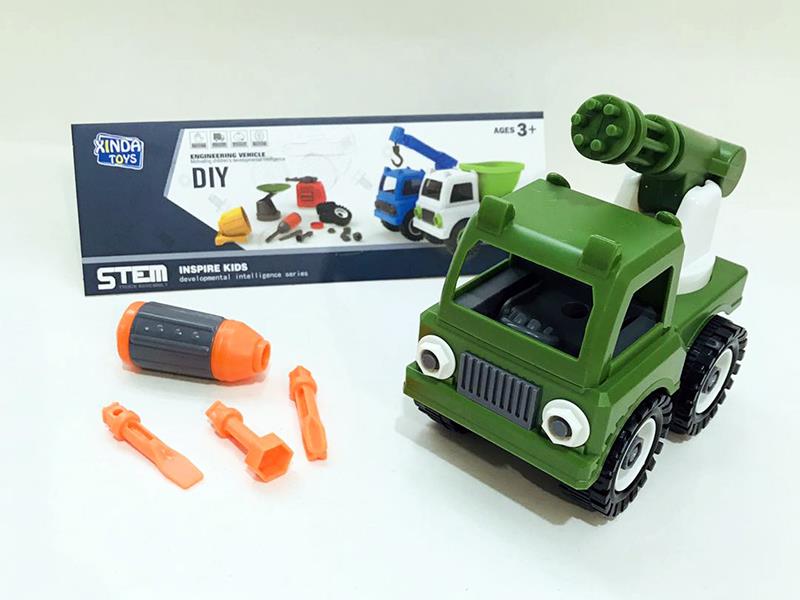 DIY Assembly Military Truck Series