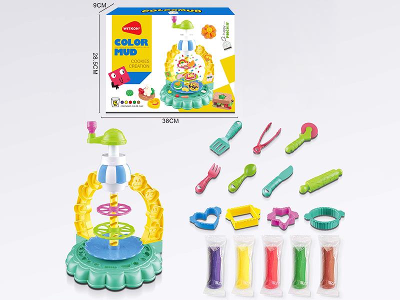 Color Clay Cookies Creation Toy