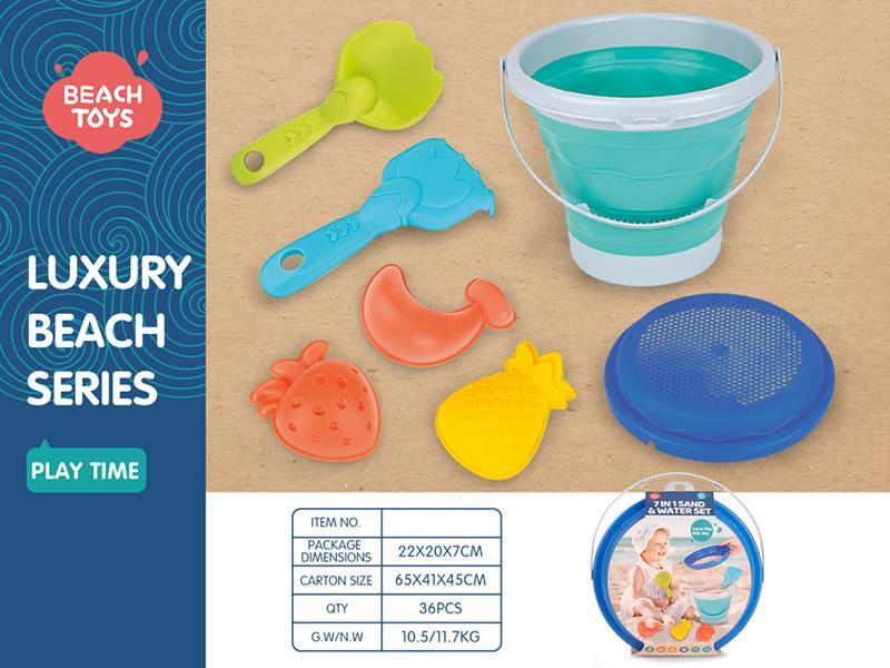 Castle Sand Bucket Set 19pcs
