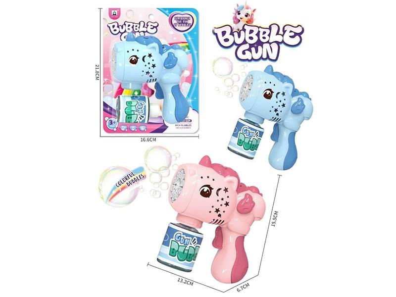 Fully Automatic 20 Holes Unicorn Bubble Gun