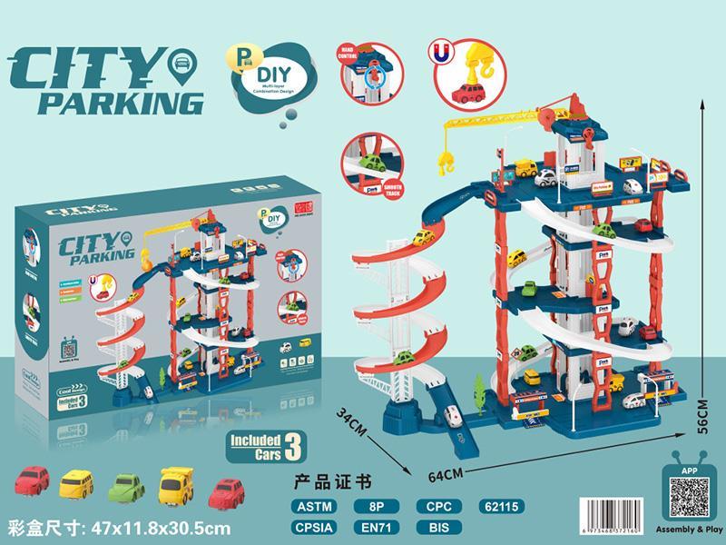 City Parking Building Toy
