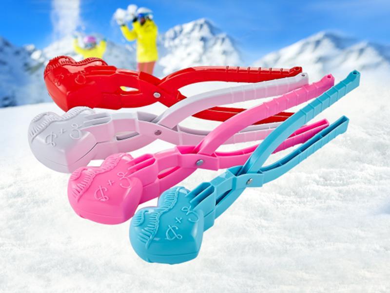 Heart-Shaped Snow Clamp