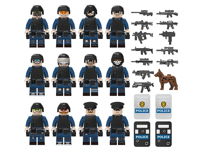 Special Policeman Building Blocks