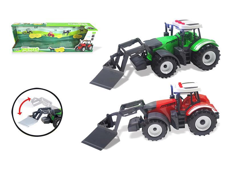 Friction Farmer's Cart With Light And Sound