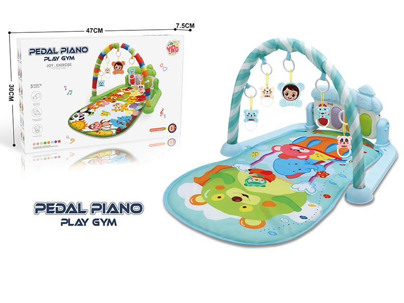 Baby Pedal Piano Fitness Blanket(Hot Air Balloon)