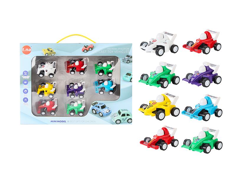 Alloy Mini Pull Back Cars Set
