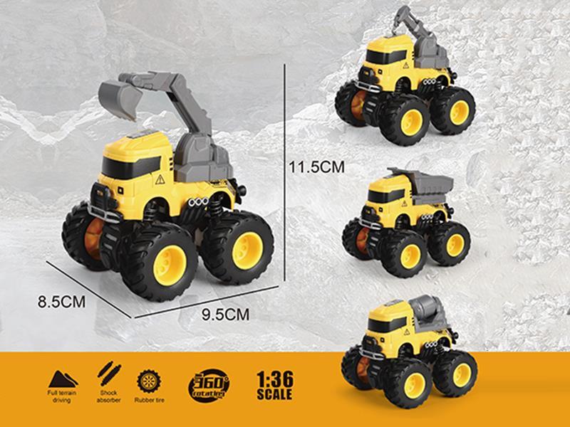 Double Friction Stunt Engineering Truck