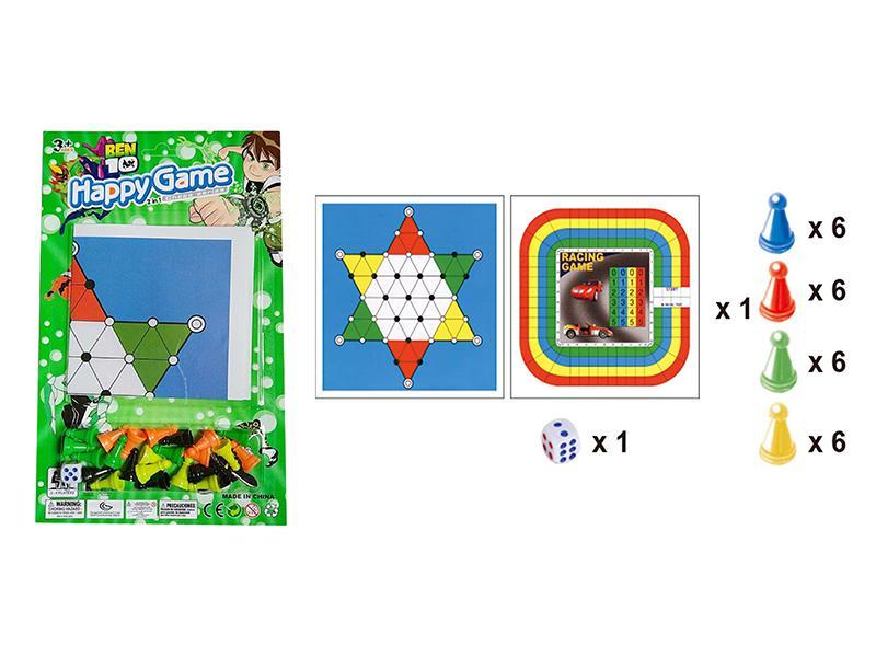 Game Chess Series-Halma,Horse Racing Chess