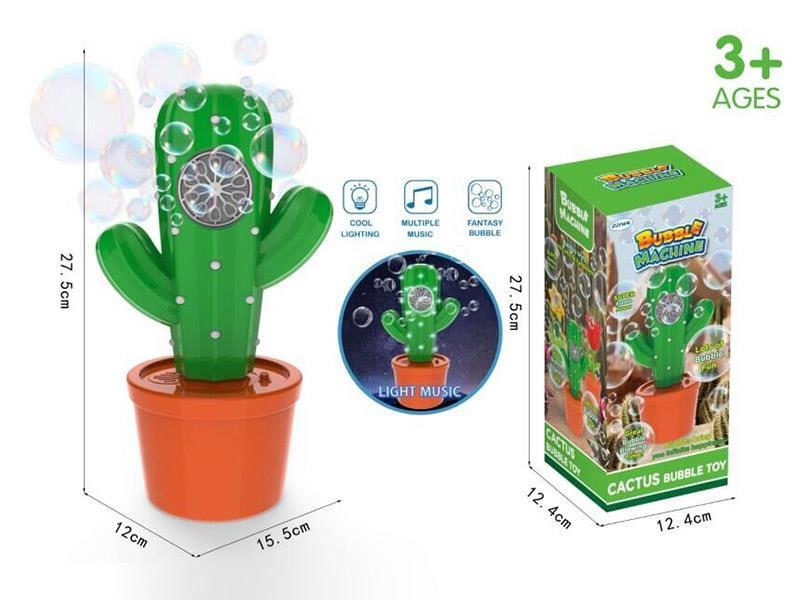 Cactus Bubble Machine