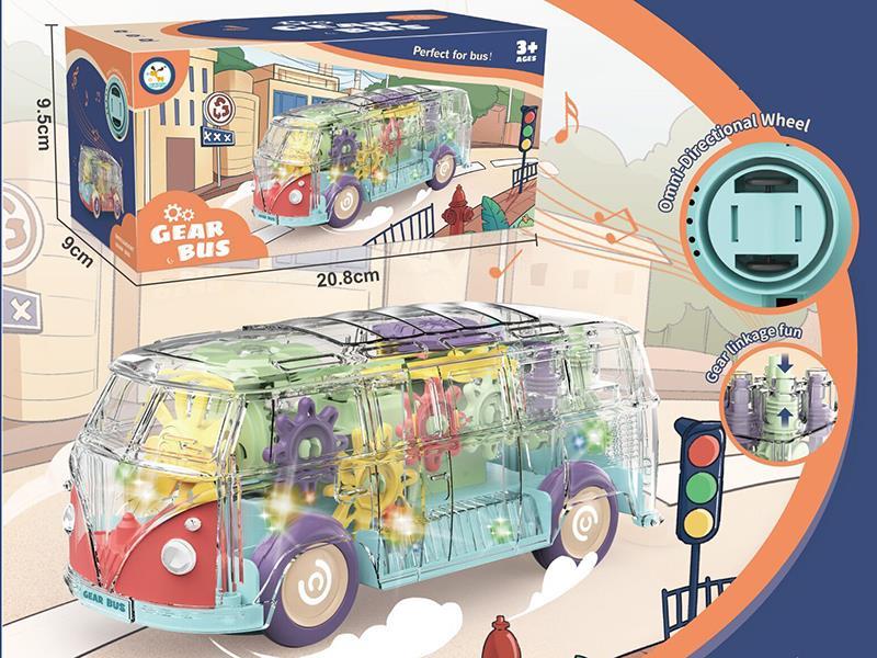 B/O Go And Bump Gear Bus