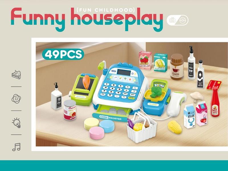 Cash Register Set 49PCS