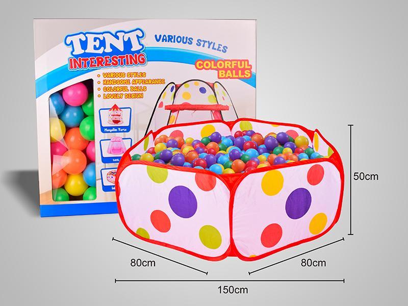 1.5M Ball Pool with 60PCS 6CM Ocean Balls