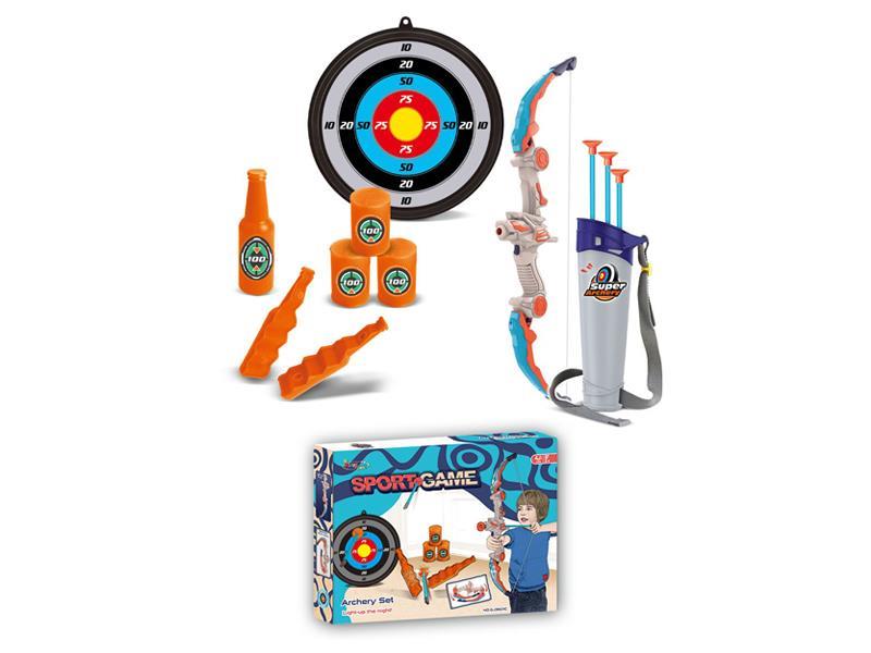 Folding Bow And Arrow With Light