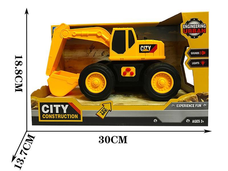 Friction Excavator With 3D Light And Music