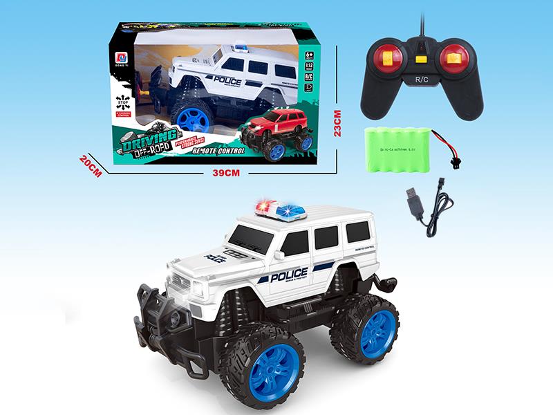 1:12 4-Channel Remote Control Benz Off-Road Police Car
