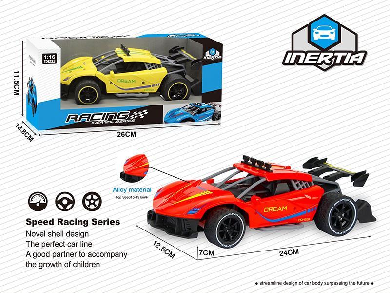 1:16 Friction Alloy Racing Car