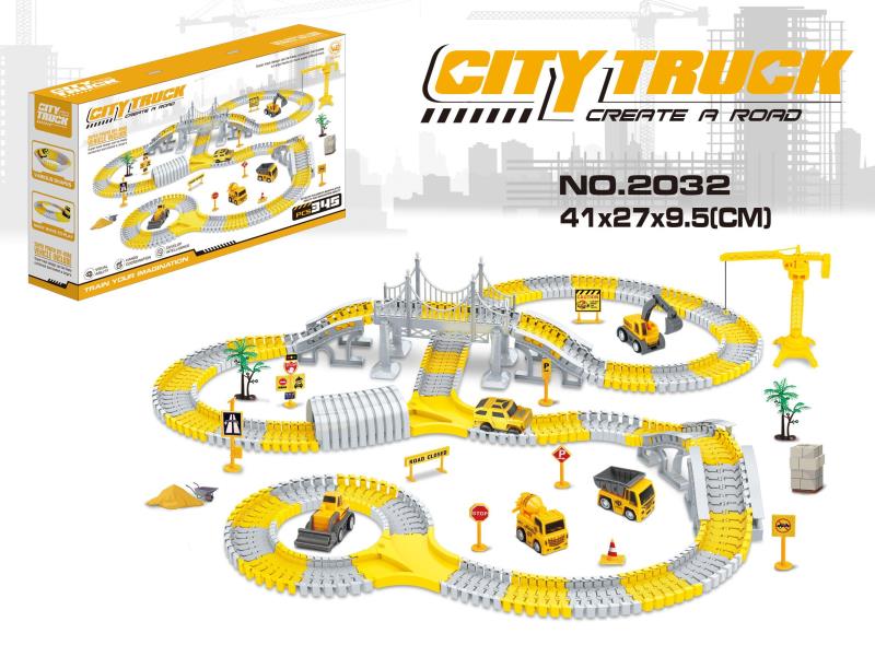 Speed B/O Rail Train 345PCS