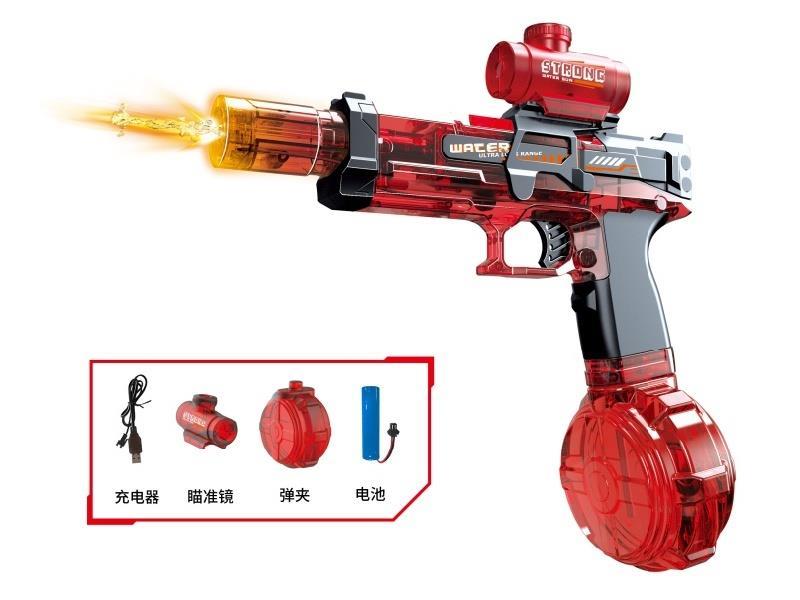 Electric Water Gun In Red