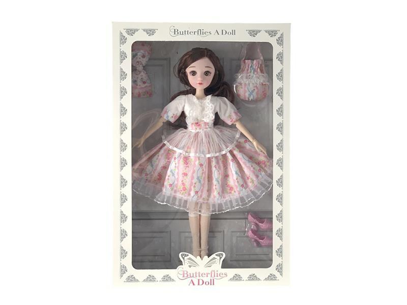 14Jnch 22 Joint ButterFly Barbie Doll Series(Solid)