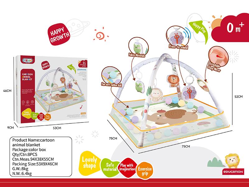 Cartoon Whale Play Mat