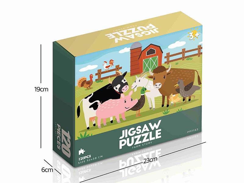 120pcs Jigsaw Puzzle - Farm Story