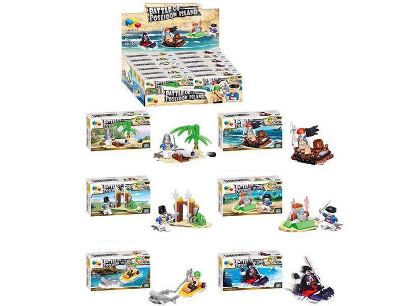 12PCS Building Blocks（6 Items Mixed）